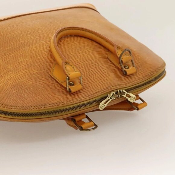 LOUIS VUITTON Epi Alma Hand Bag Yellow M52149 - Picture 6 of 16